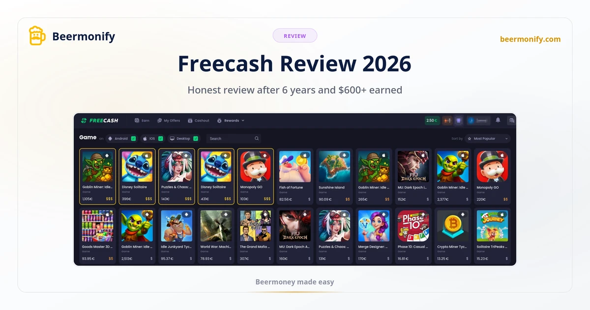 Freecash Review 2026: Is It Worth Your Time?